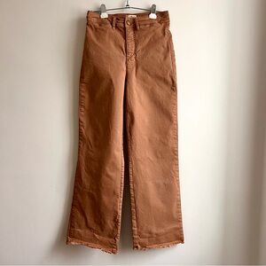 Marine Layer Wide Leg Pants in Tan